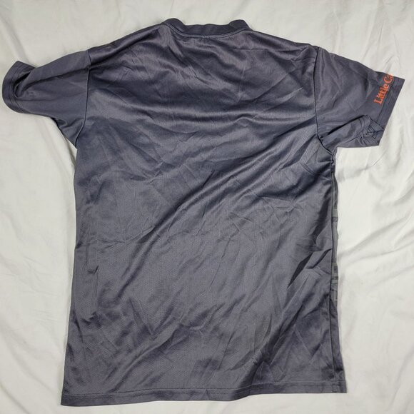 Little Caesars Employee Uniform Adults Medium Gray Shirt Work Wear - Picture 2 of 9